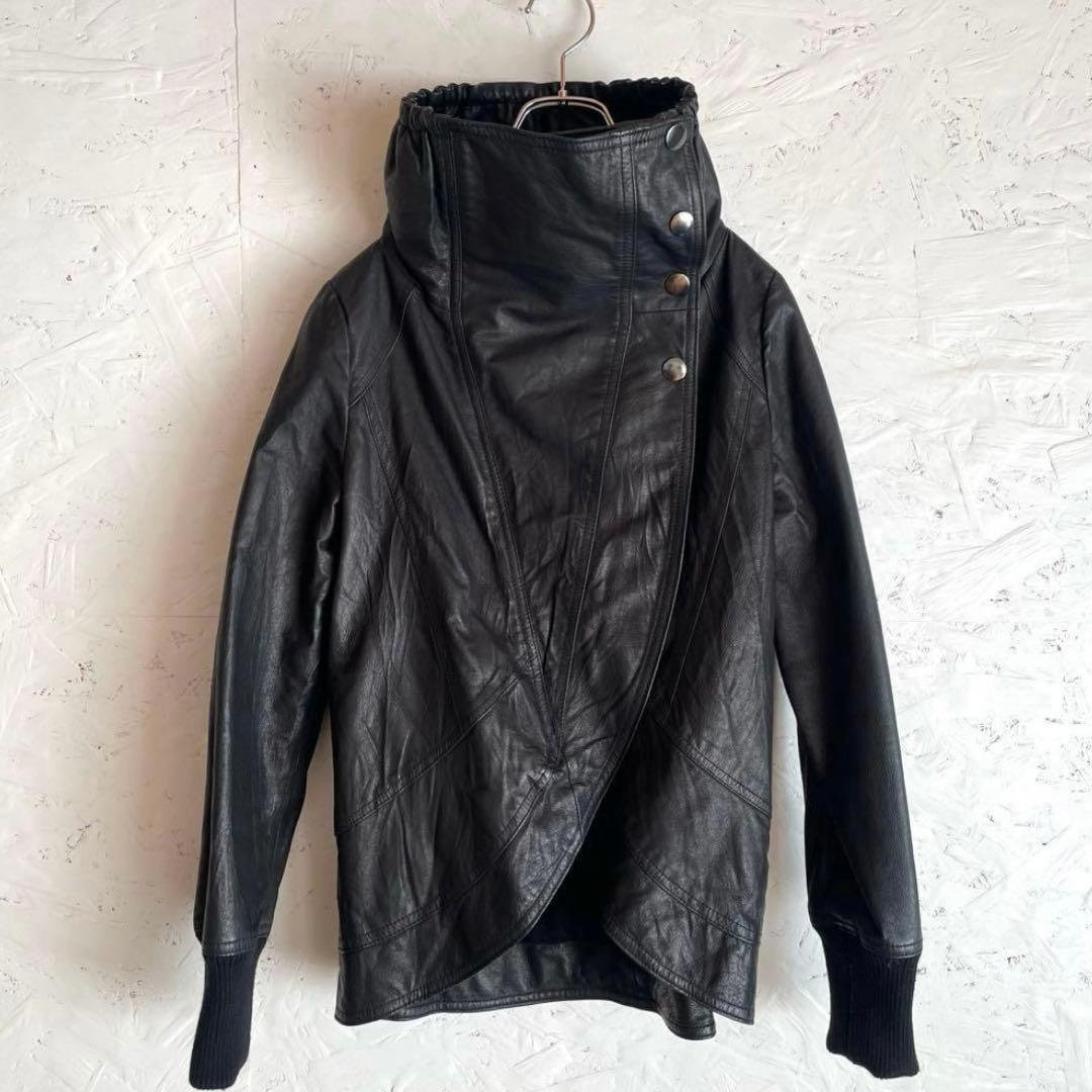 ekam風 変形 レザージャケット archive vkei