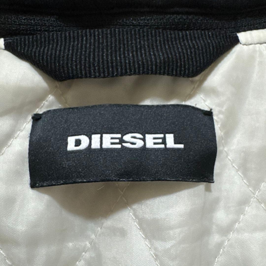 DIESEL ディーゼル スーベニアジャケット スカジャン フーディ 刺繍 黒