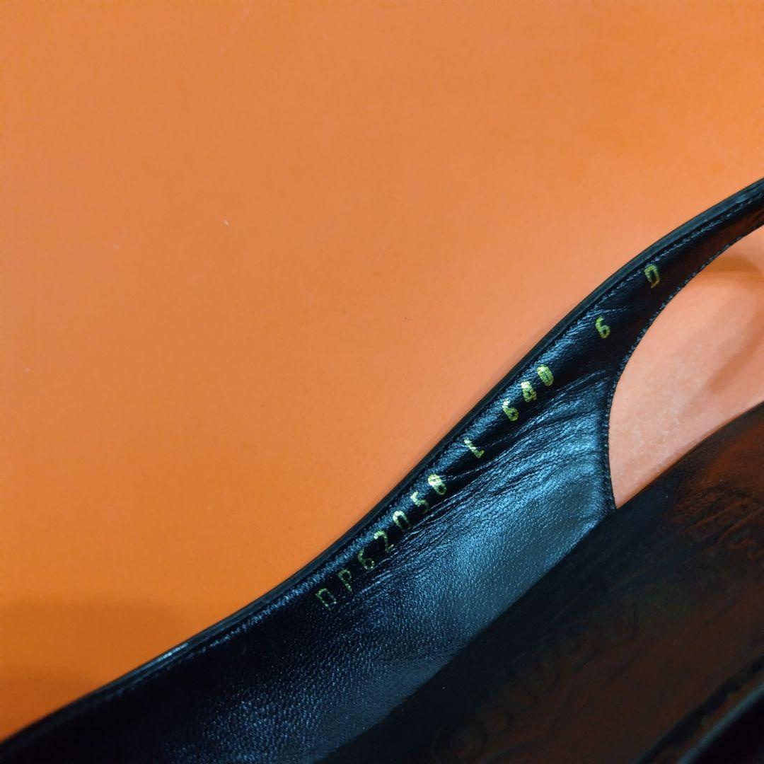 Salvatore Ferragamo エナメル リボン パンプス フェラガモ