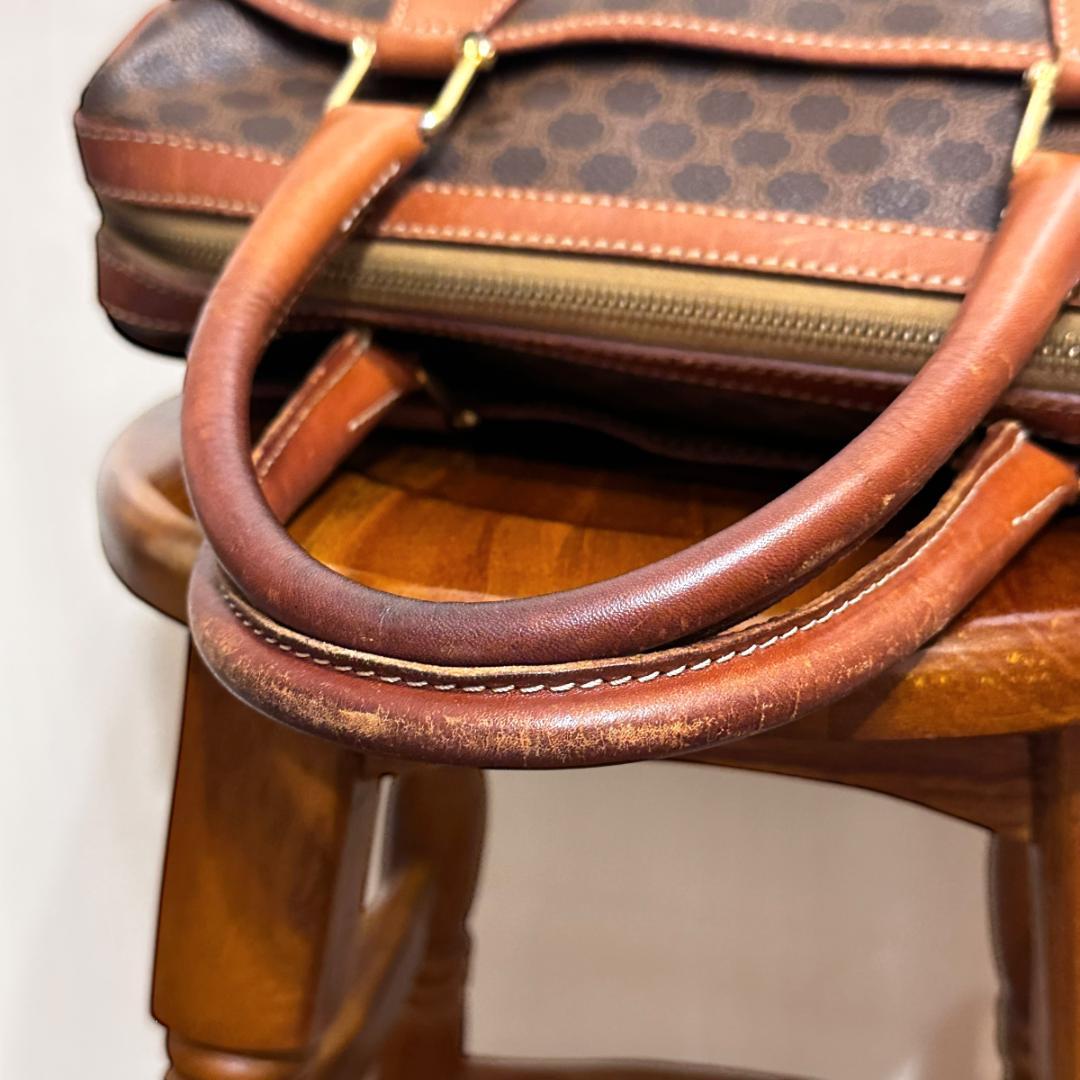 【CELINE】マカダム ボストンバッグ / bg111