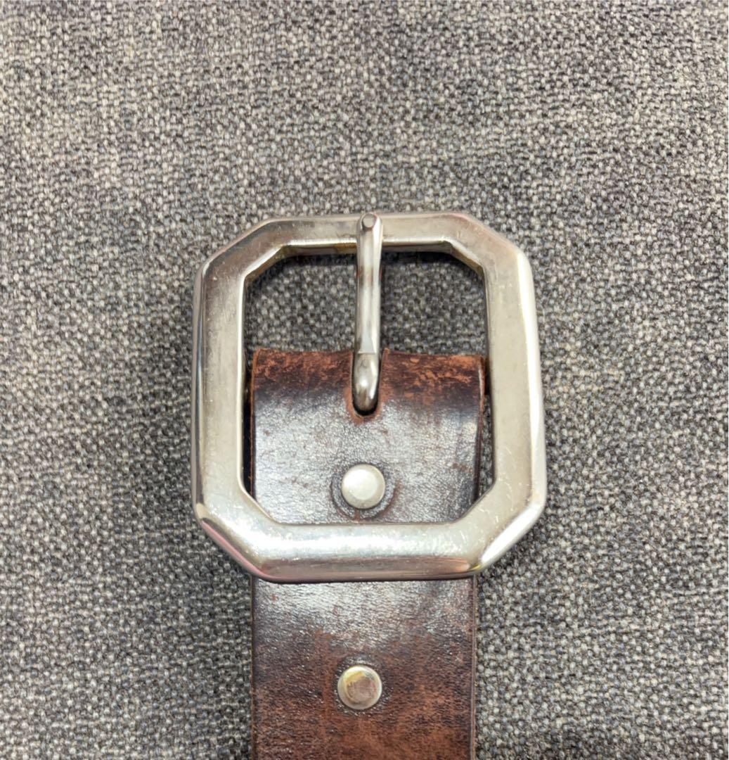 ＨＴＣブラウンレザーベルトサイズ３２