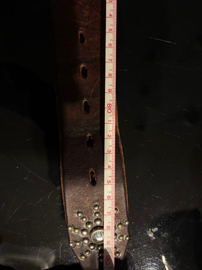 ＨＴＣブラウンレザーベルトサイズ３２