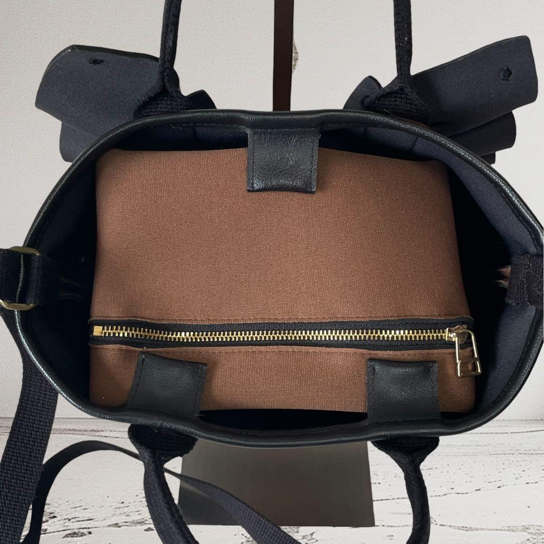 未使用級★ラプチャー ネイプルズラッフルミニ 2way クロスボディ ドット