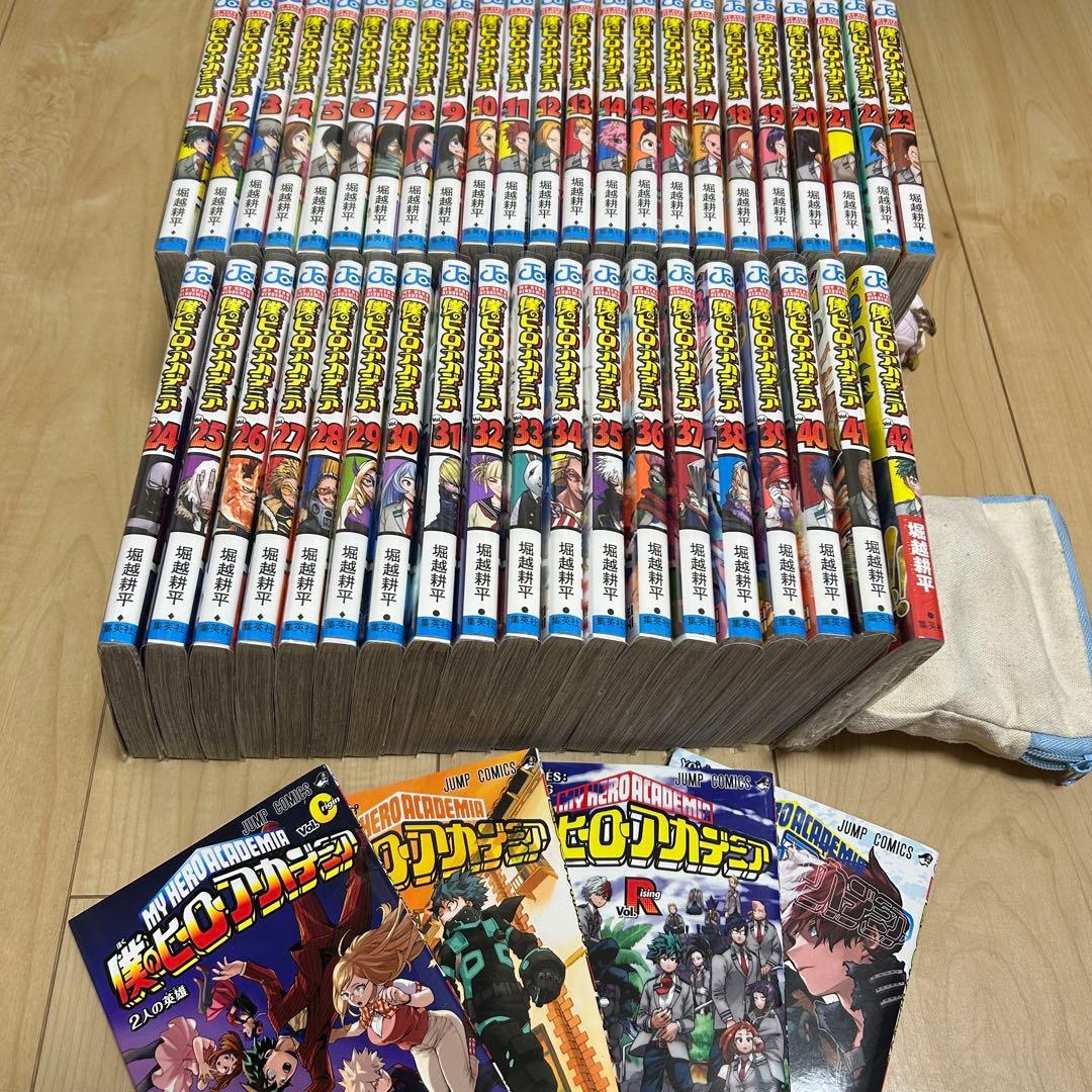 僕のヒーローアカデミア 全42巻全巻+映画特典4冊セット