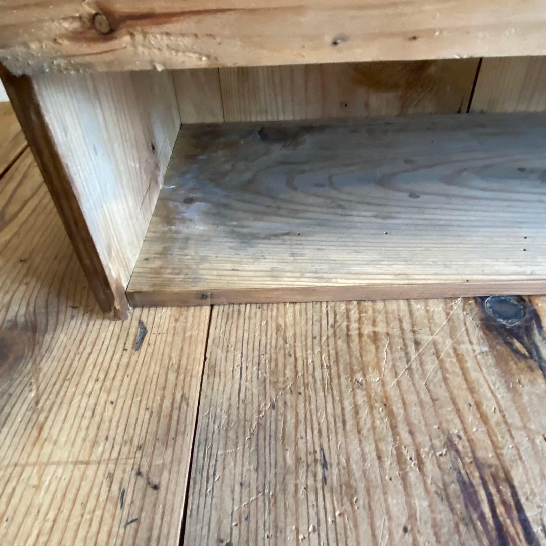 アンティーク パタパタ棚 無垢材 チェスト 古道具 y119