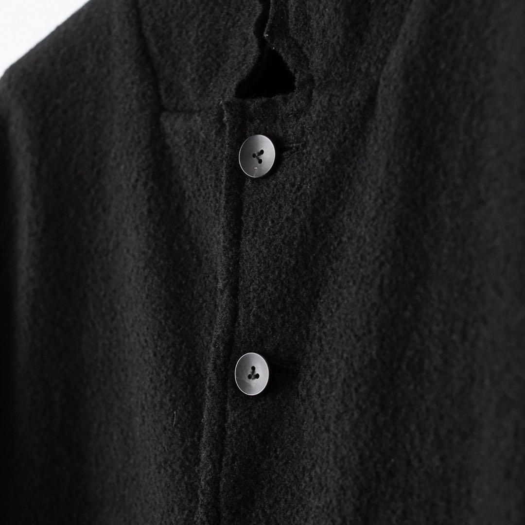 The Viridi-anne 圧縮ウールジャケット　ブラック サイズ2