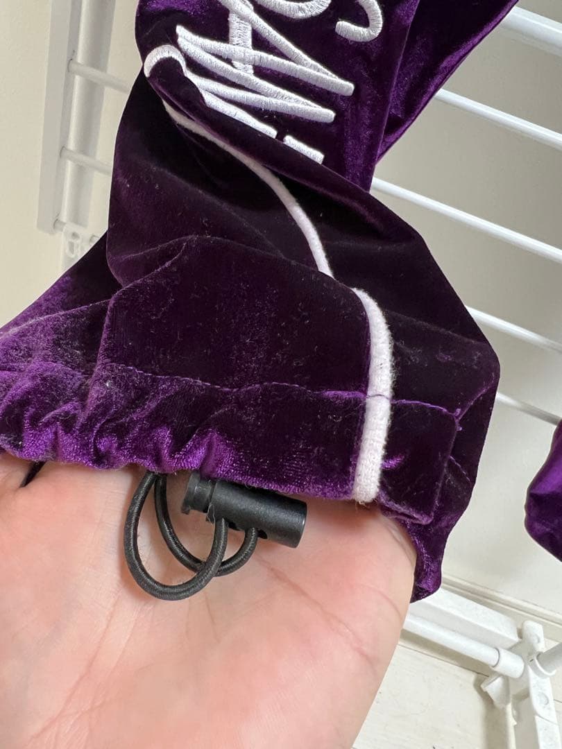 【GALFY】【美品】ベロア 半袖セットアップ 中型犬