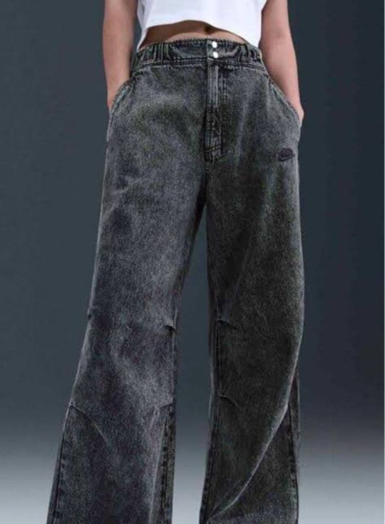 NIKEレディースデニムMブラック