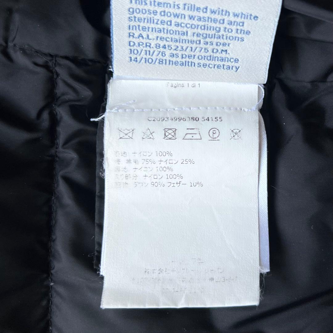 中古良品 モンクレール 00 ヴィバーナム QRコード鑑定済 ブラック ネセア