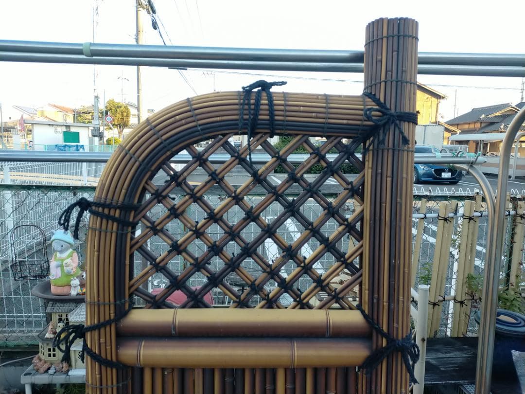 (引取り限定）竹巻玉袖☆竹垣☆袖垣☆庭園☆和庭園