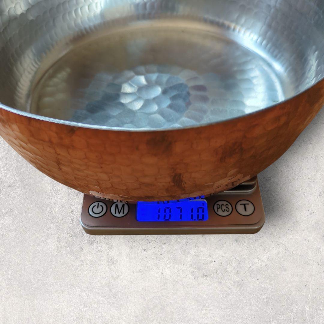 【未使用 自宅保管品】銅雪平鍋 21cm 百貨店購入