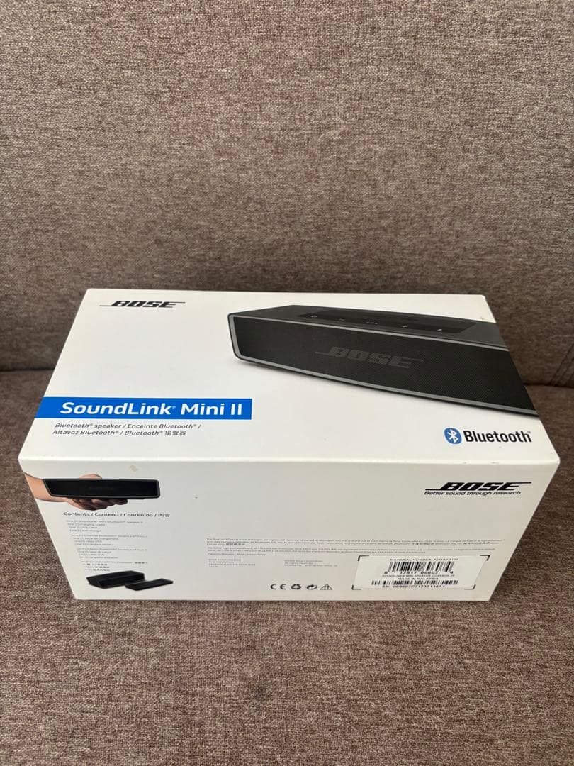 Bose SoundLink Mini II ワイヤレススピーカー動作確認済