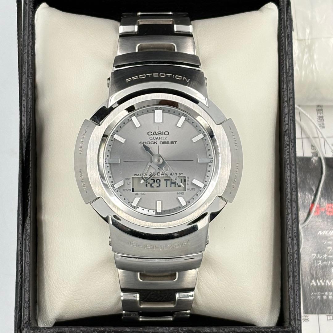 AWM-500D 電波ソーラー フルメタル CASIO G-SHOCK
