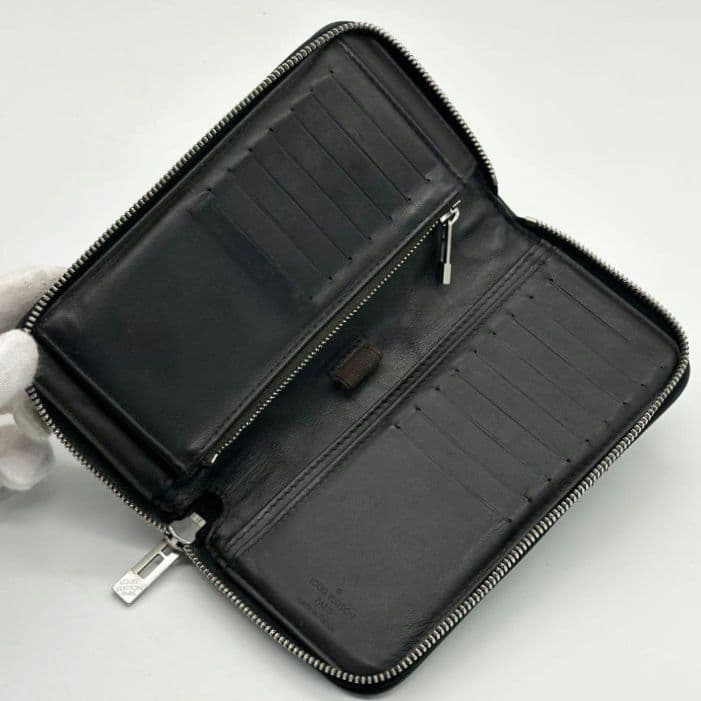 Louis Vuitton ブラック長財布 モノグラム・エクリプス