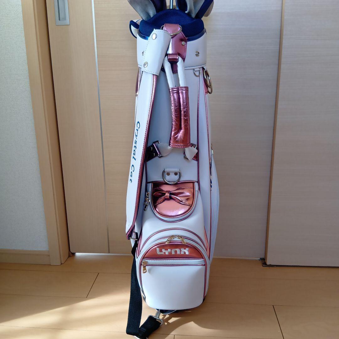 リンクス クリスタルキャット レディース ゴルフクラブセット 初心者向け