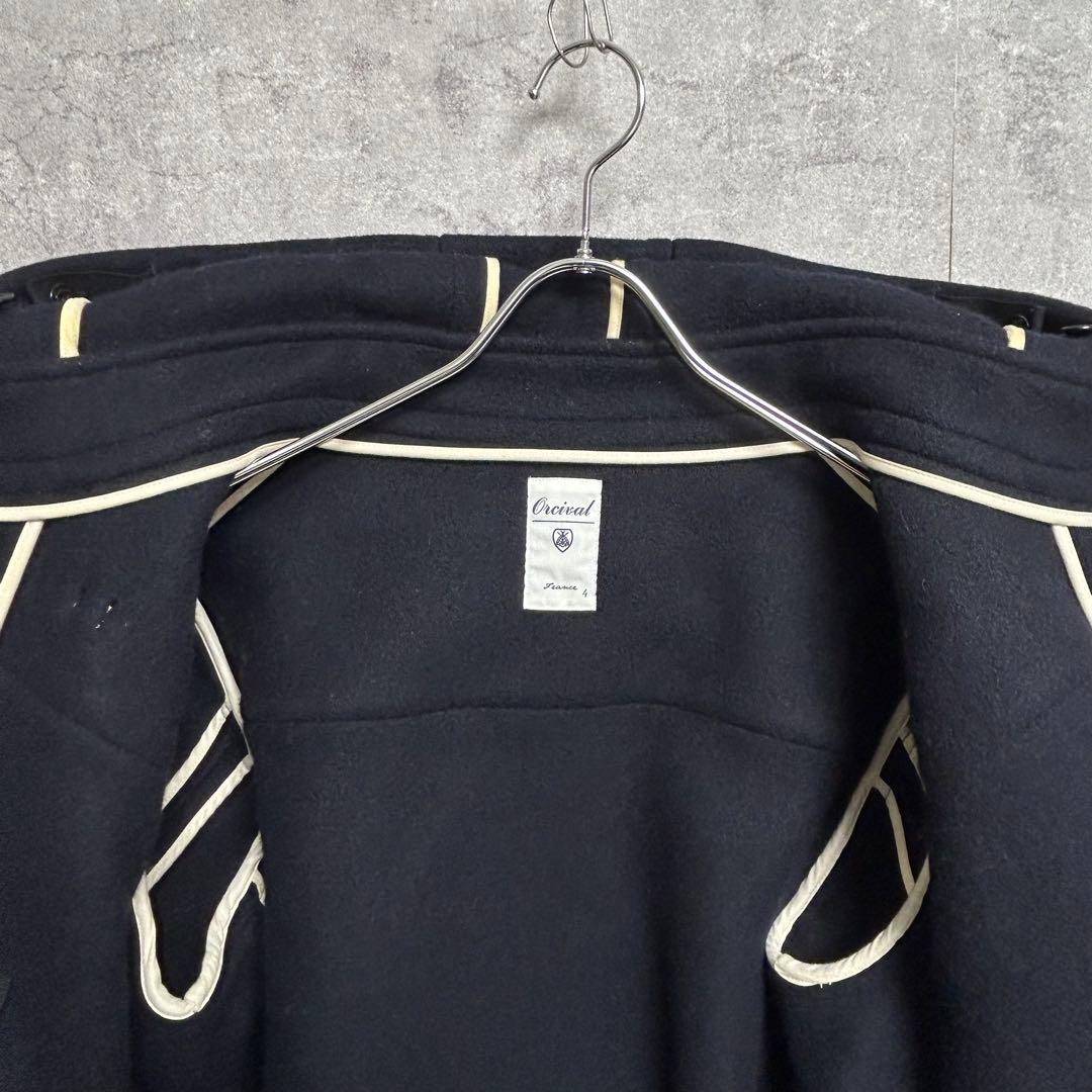 美品 ORCIVAL オーシバル ダッフルコート ネイビー 4 XL相当