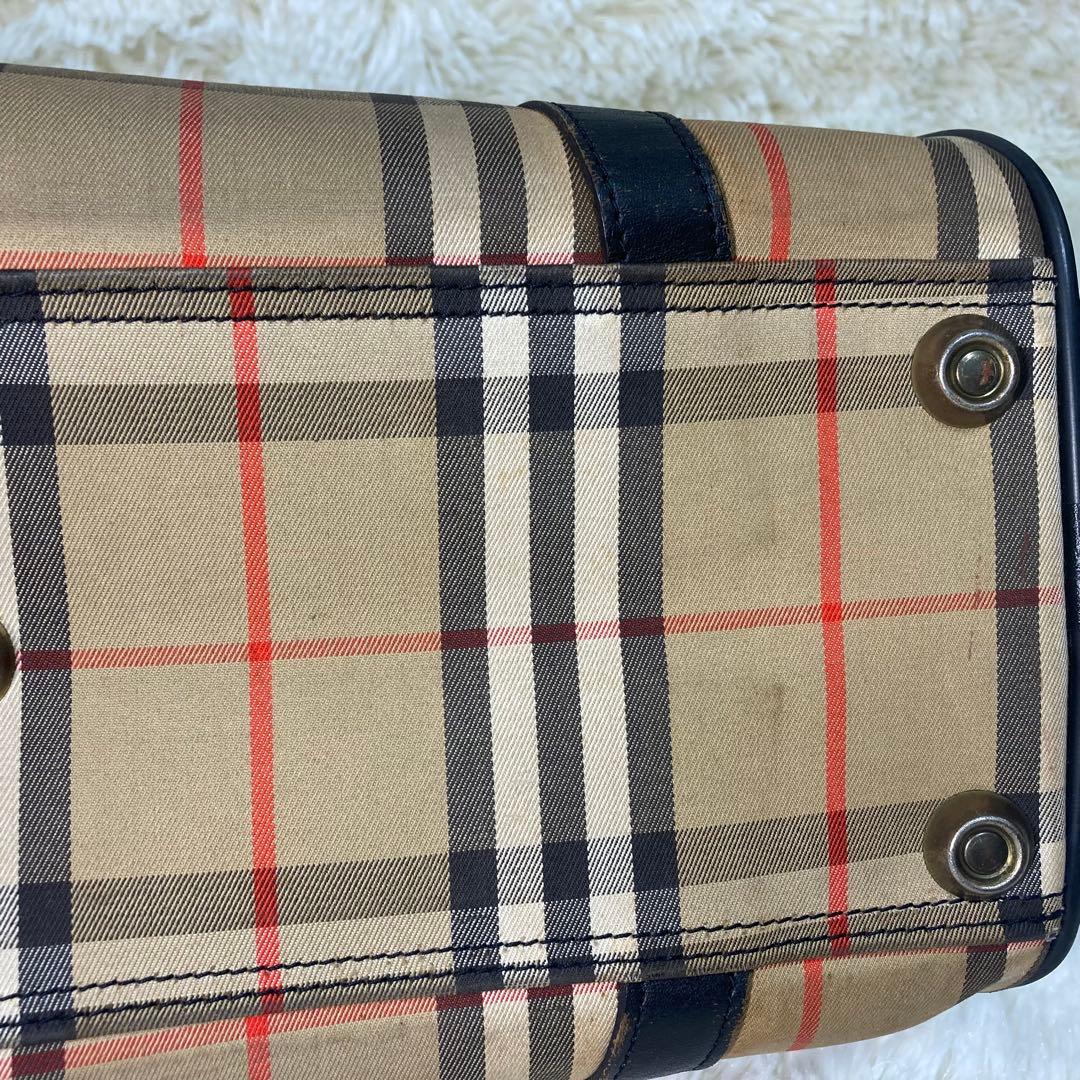 Burberrys ヴィンテージ バーバリーズ ボストンバッグ ノバチェック柄
