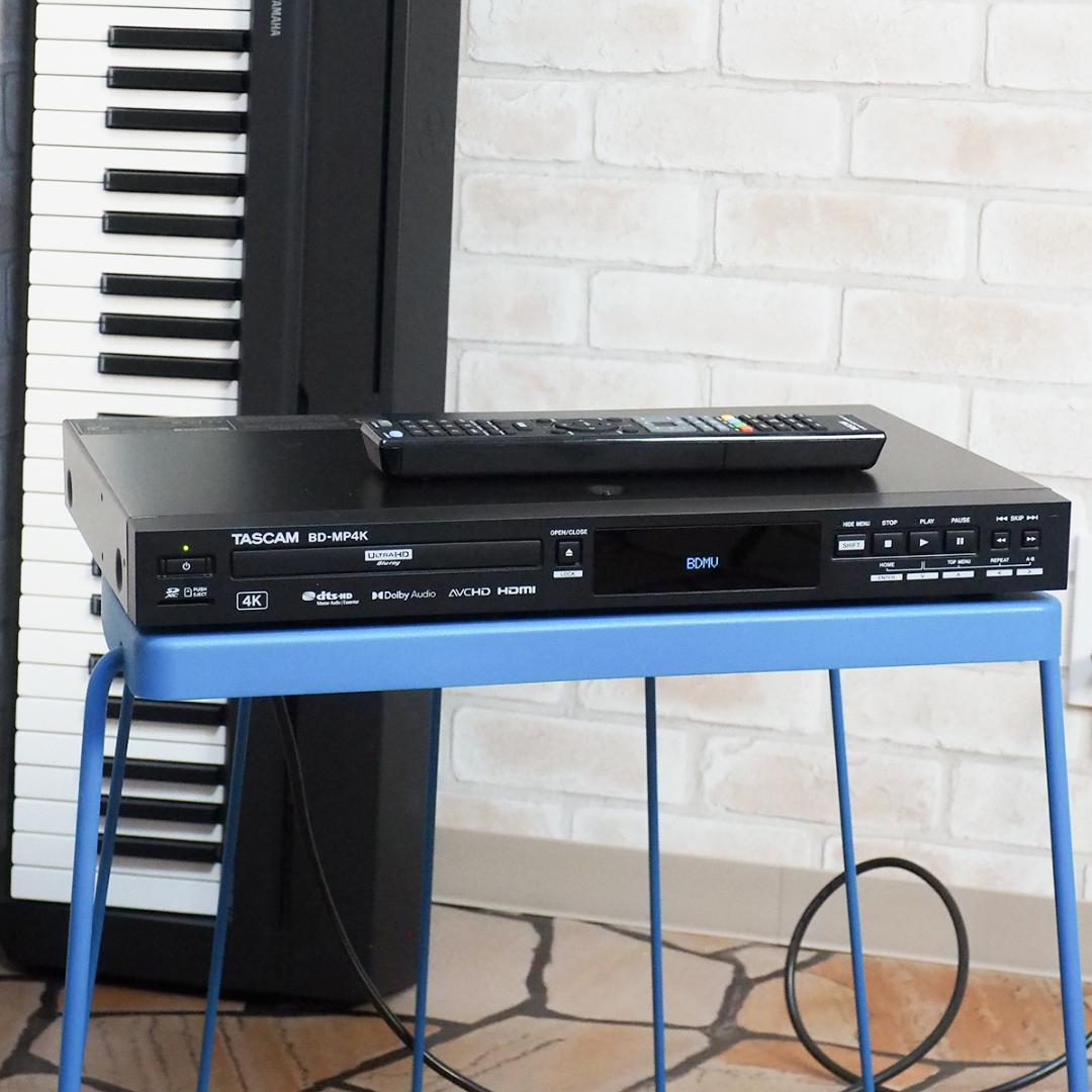業務用 TASCAM BD-MP4K 4Kブルーレイプレーヤー