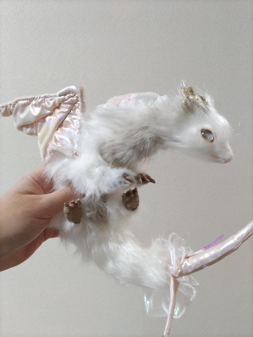 【Qページ】アートドール　チビドラゴン　ハンドメイド　作家様