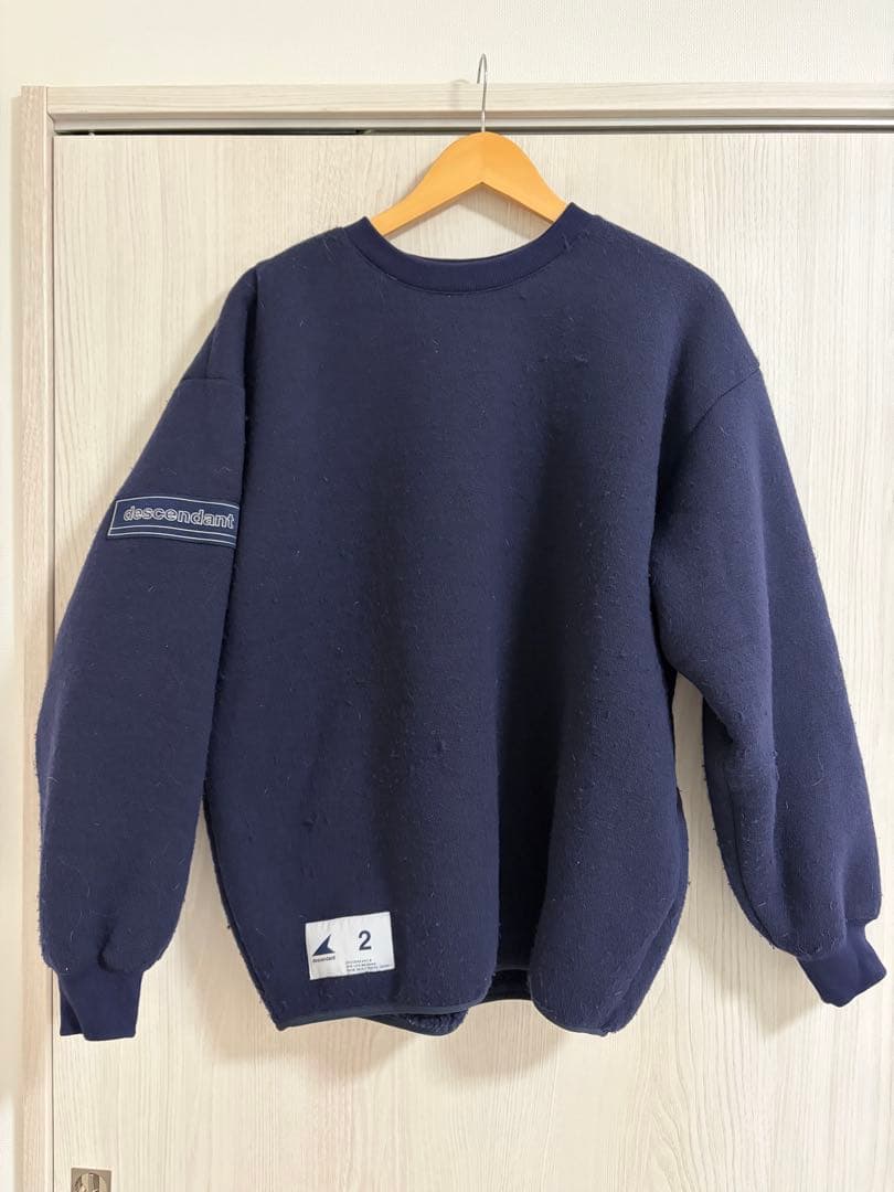 m*a様 DESCENDANT HORIZON FLEECE CREWNECK