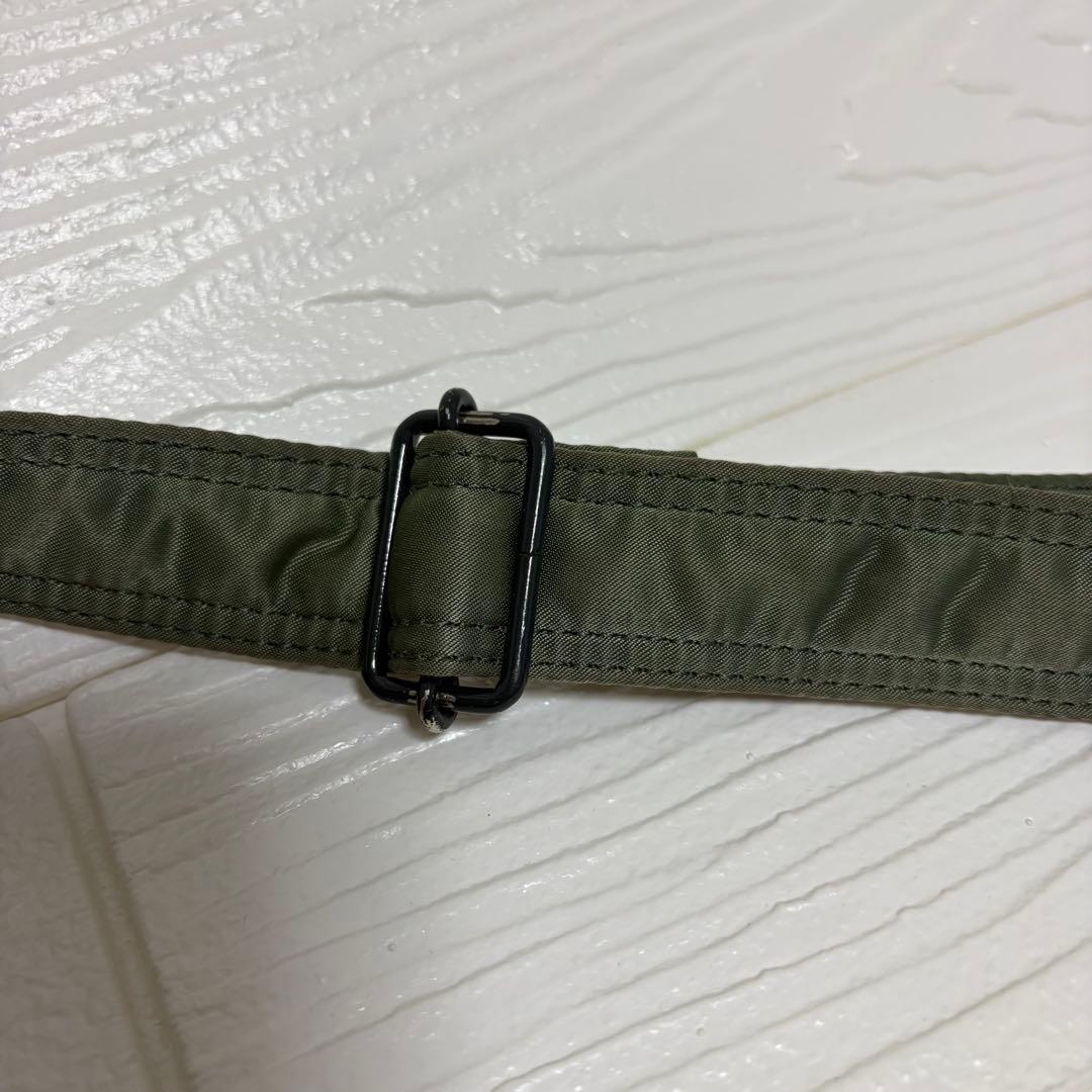 【人気】PORTER タンカー ショルダーバッグ セージグリーン ハーフムーン