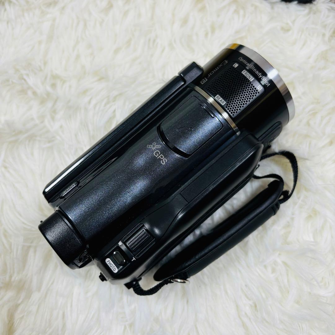 【美品】SONY HDビデオカメラ HDR-XR550V バッテリー2個付き