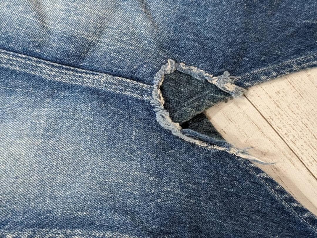 ユニオンサプライ/リペア・ヴィンテージ加工/再構築デニムオーバーオール