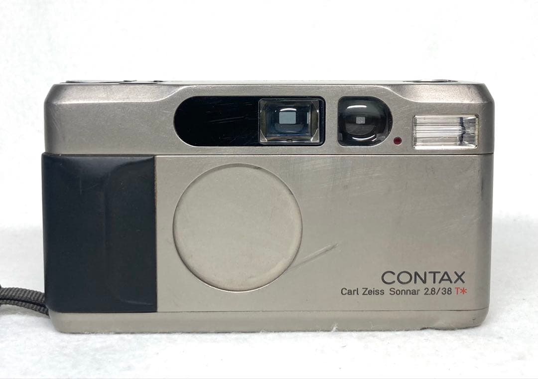 【完動品】CONTAX T2 Sonnar 2.8/38 T* チタンクローム