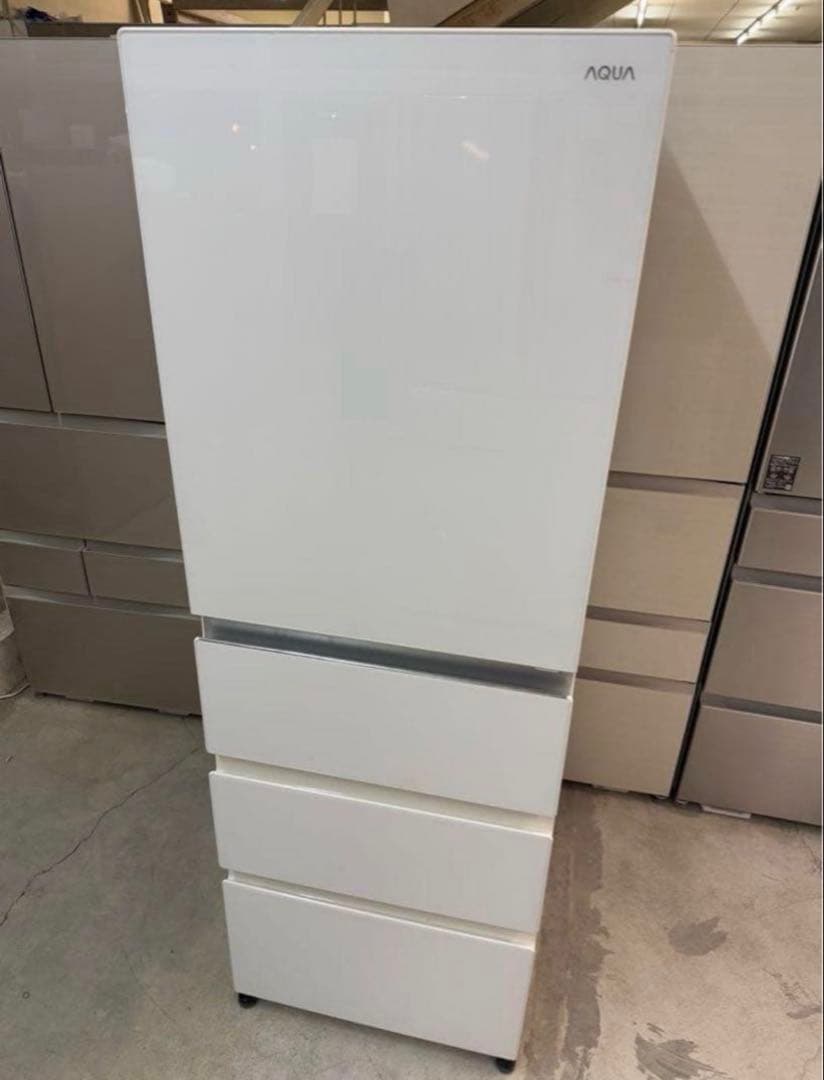 2020年式 430L AQUA 冷蔵庫 AQR-VZ43J(W)