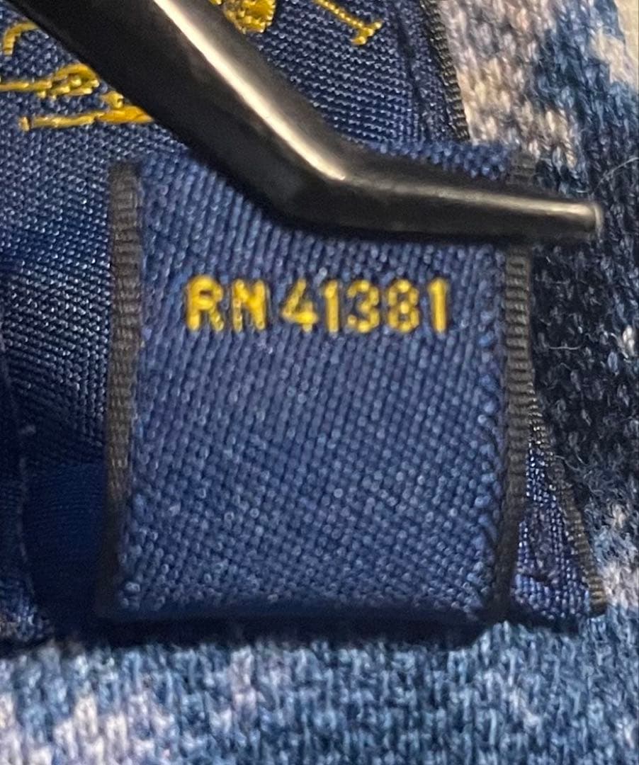 【美品】ポロラルフローレン 刺し子 パッチワーク調 ニットオックスフォードシャツ