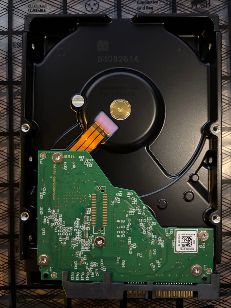 Western Digital WD60EZAX 6TB 使用時間0時間