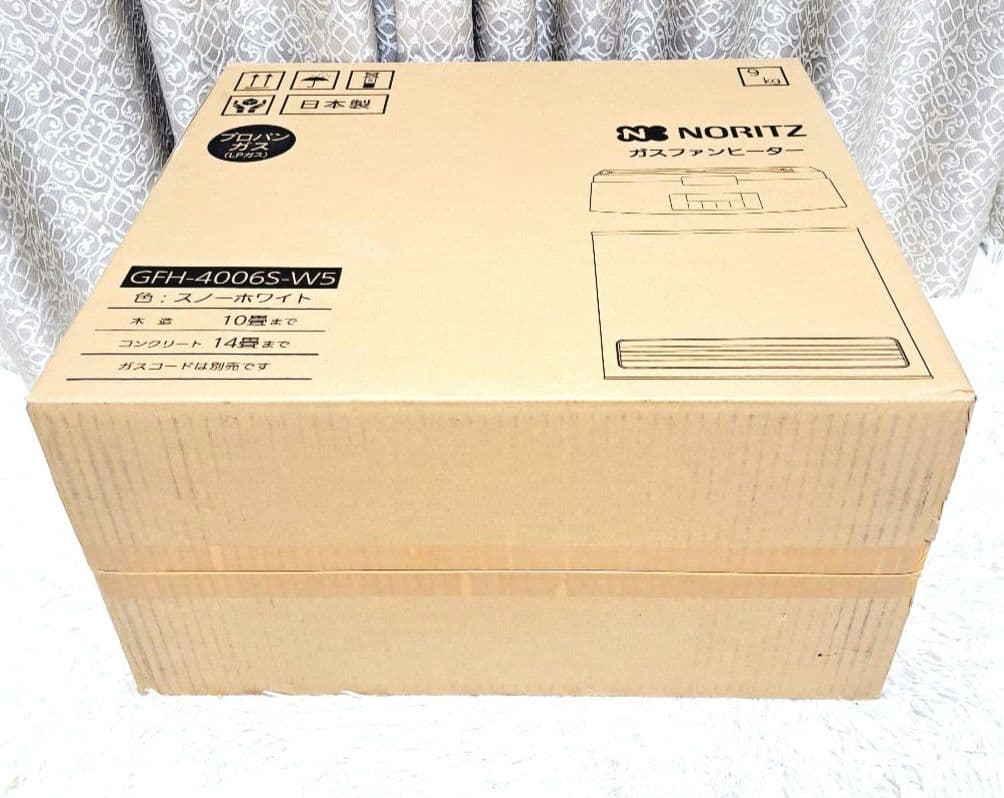 新品未開封　NORITZ (ノーリツ) ガスファンヒーター(プロパンガス)
