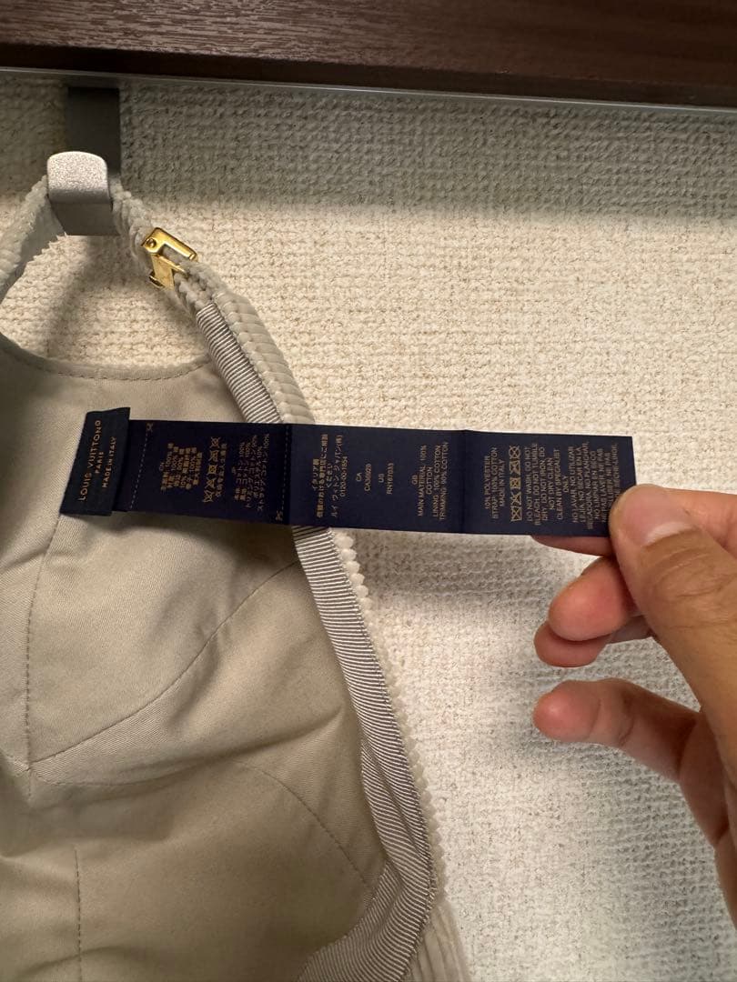 Louis Vuitton コーデュロイキャップ ユニセックス 2025SS