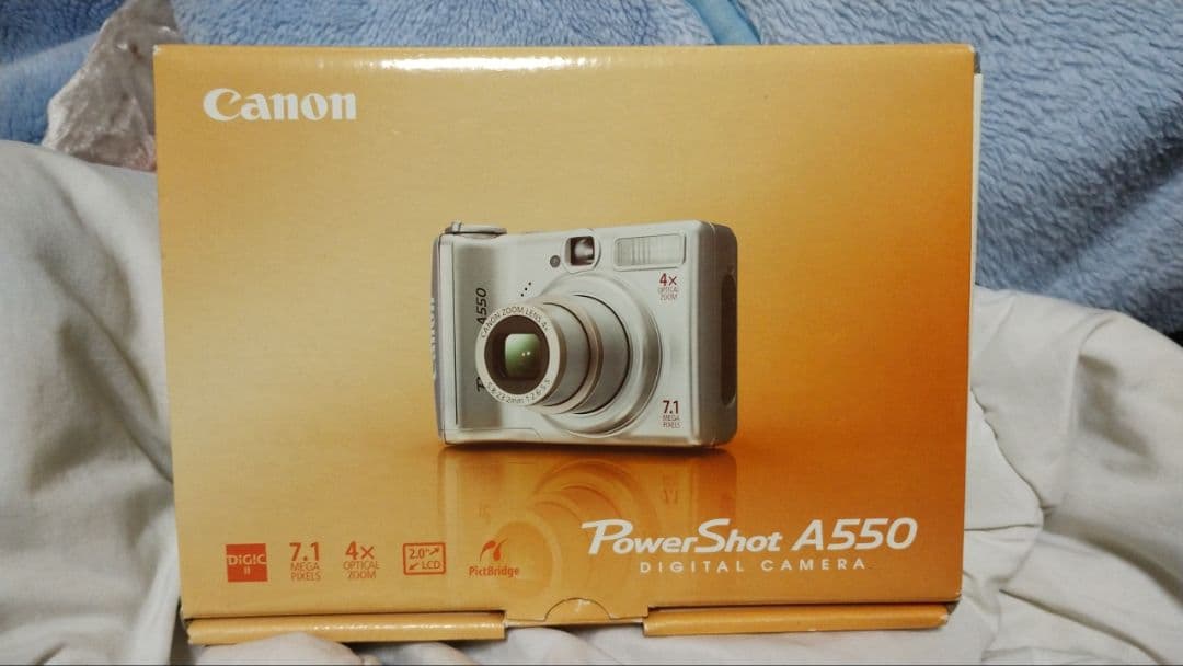 【未使用品】powershot a550 本体