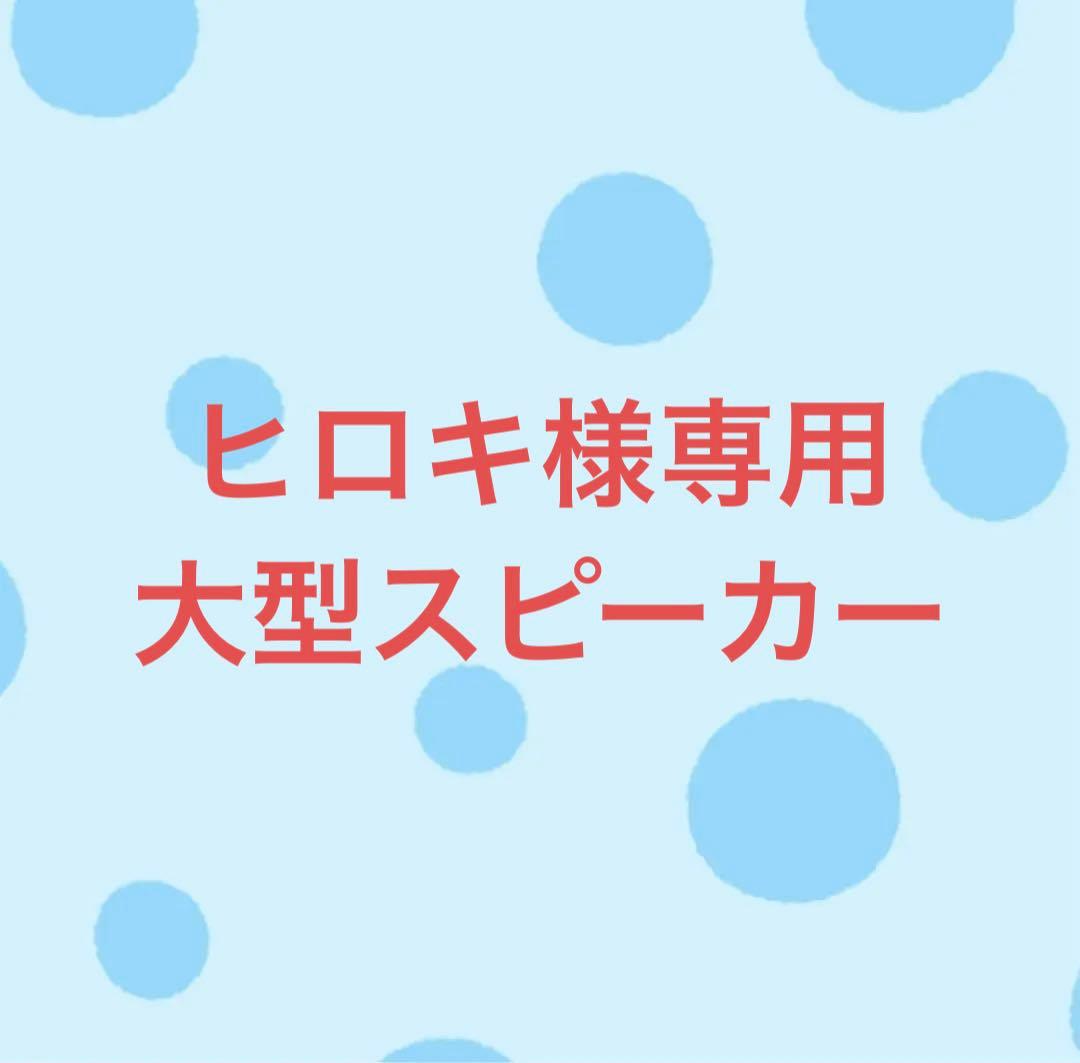 ヒロキ大型スピーカー
