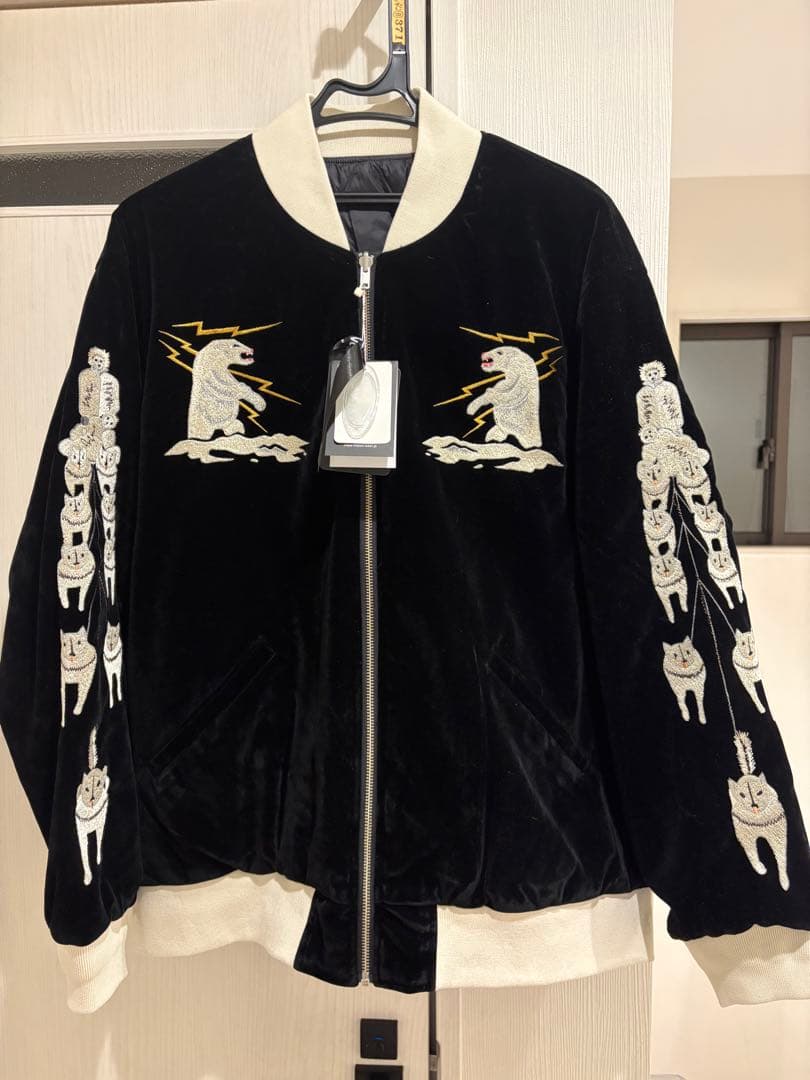 waiper 別注　taion スカジャン　アラスカ　アラスカジャン　XLサイズ