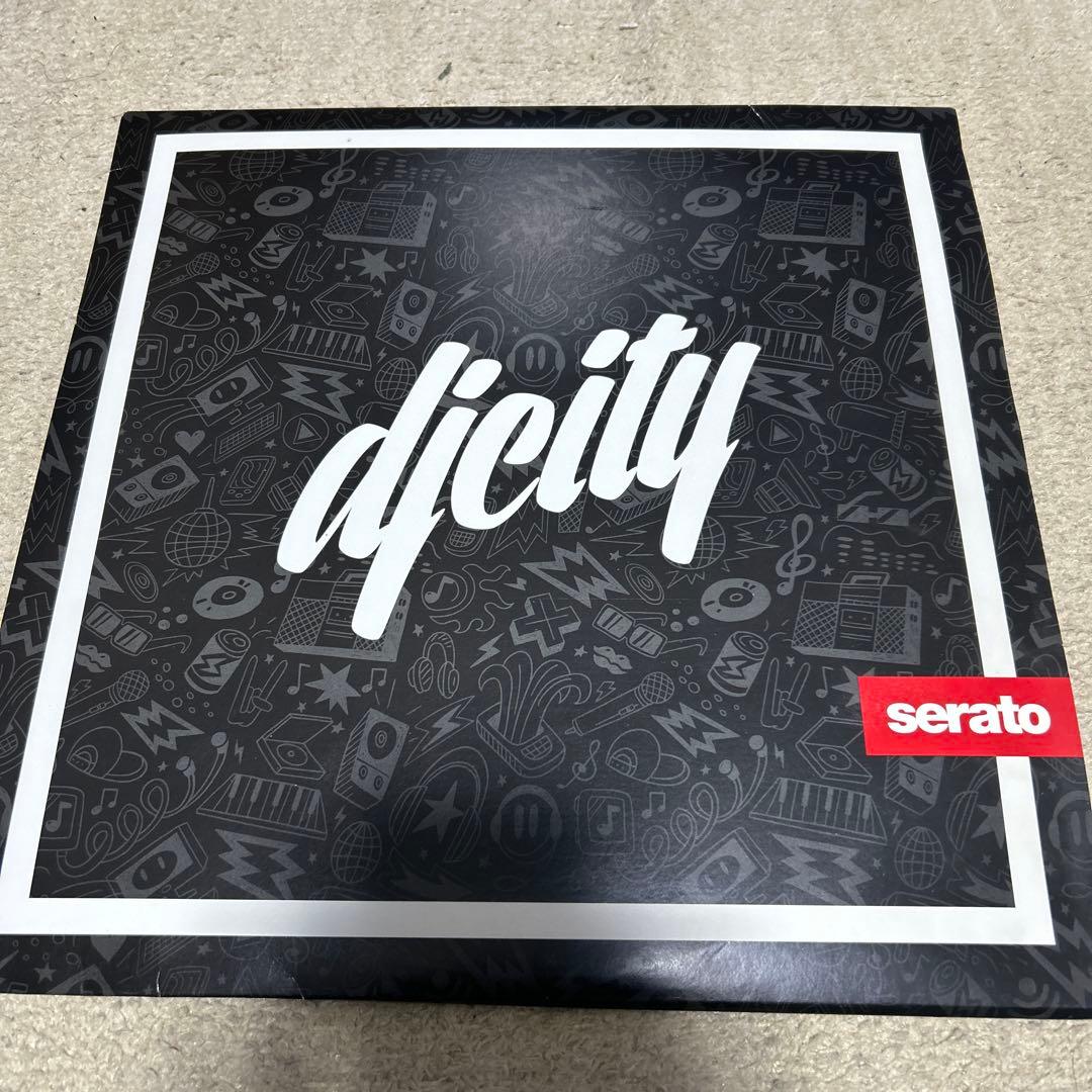 dj city × serato vinyl 2枚組　レコード