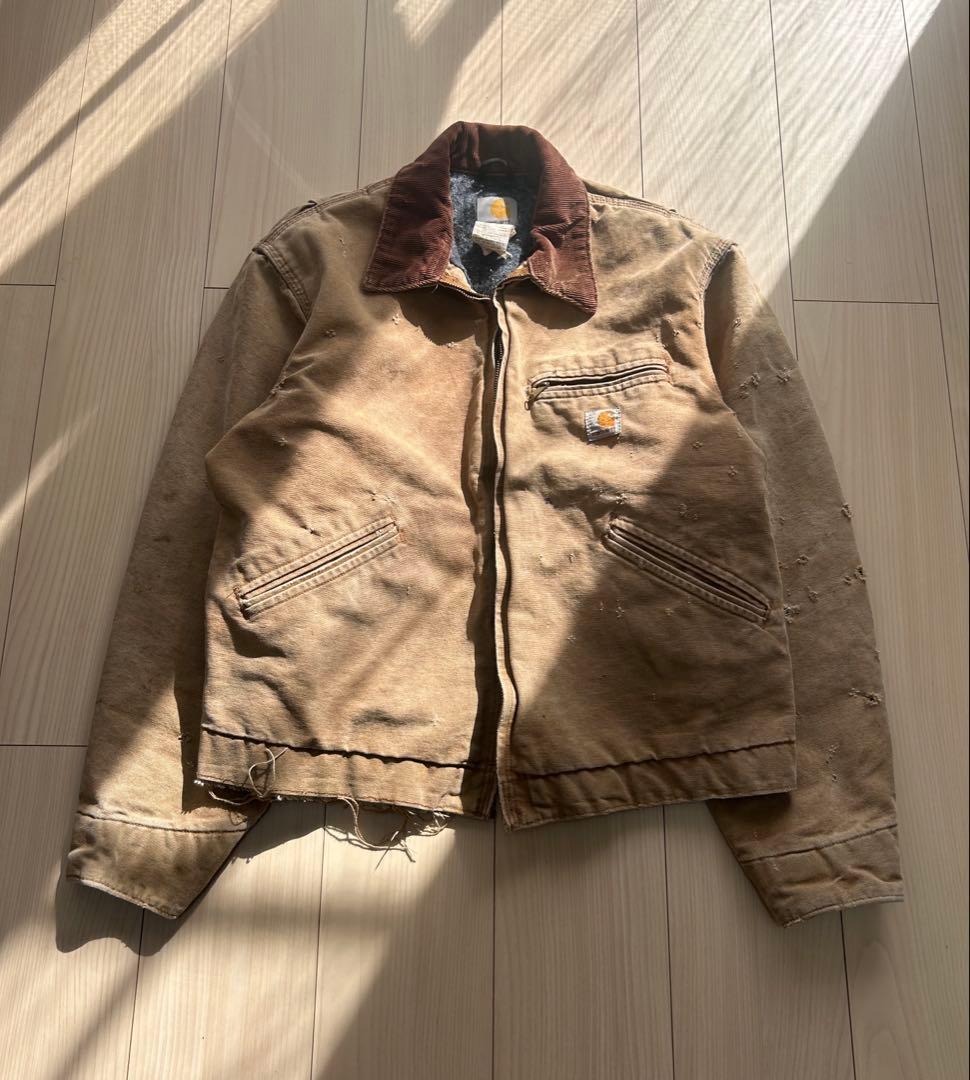 Carhartt デトロイトジャケット　メキシコ製　古着　短丈