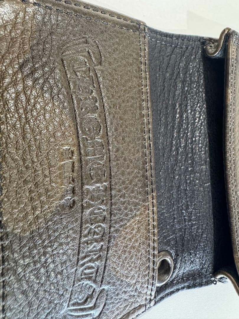 CHROME HEARTSグロメット付きカードケース　カモフラ　迷彩　名刺入れ