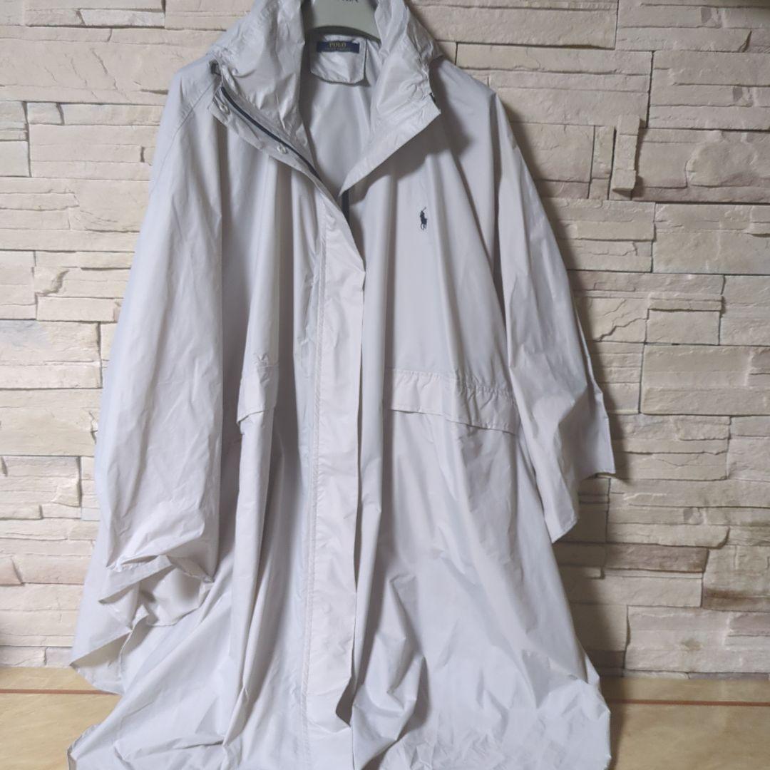 美品♡PORO RALPH LAURENジップアップナイロンポンチョ