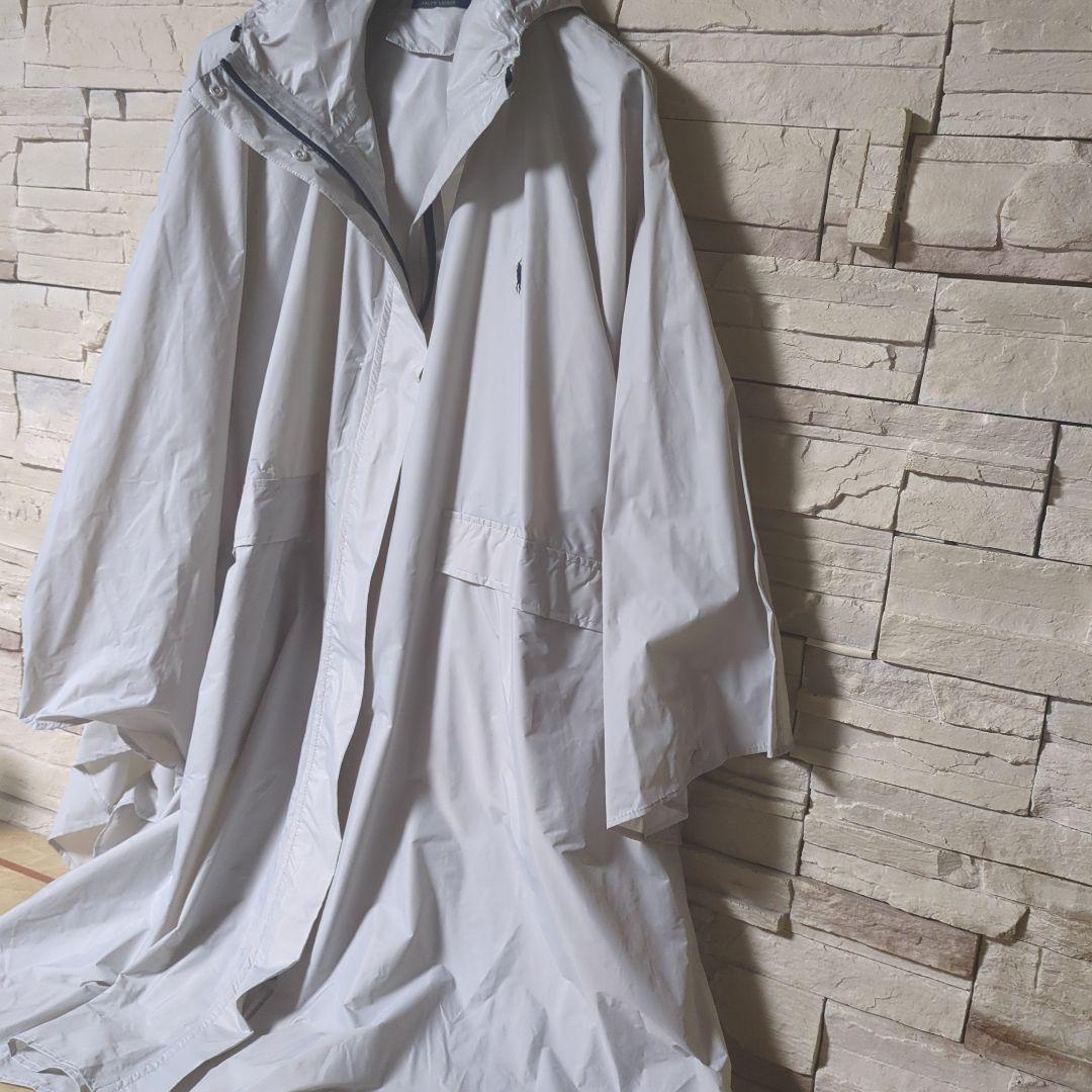 美品♡PORO RALPH LAURENジップアップナイロンポンチョ