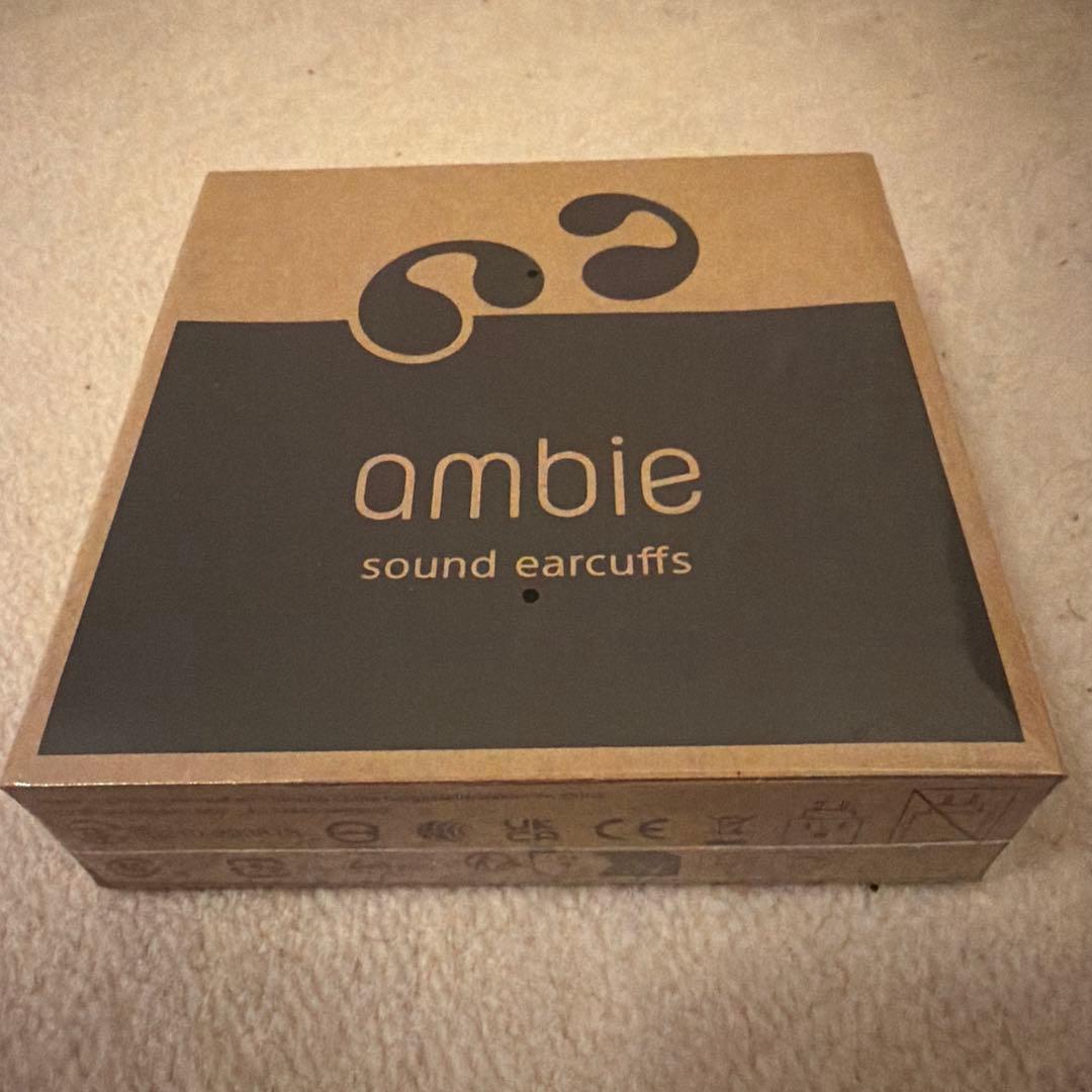 新品ambie earcuffsイヤホン イヤーカフAM-TW02COM