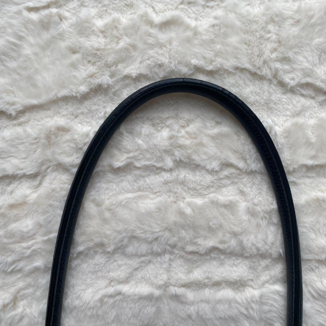 CIMABUE 大容量トートバッグ A4 シボ革 黒 ゴールド金具 メンズ