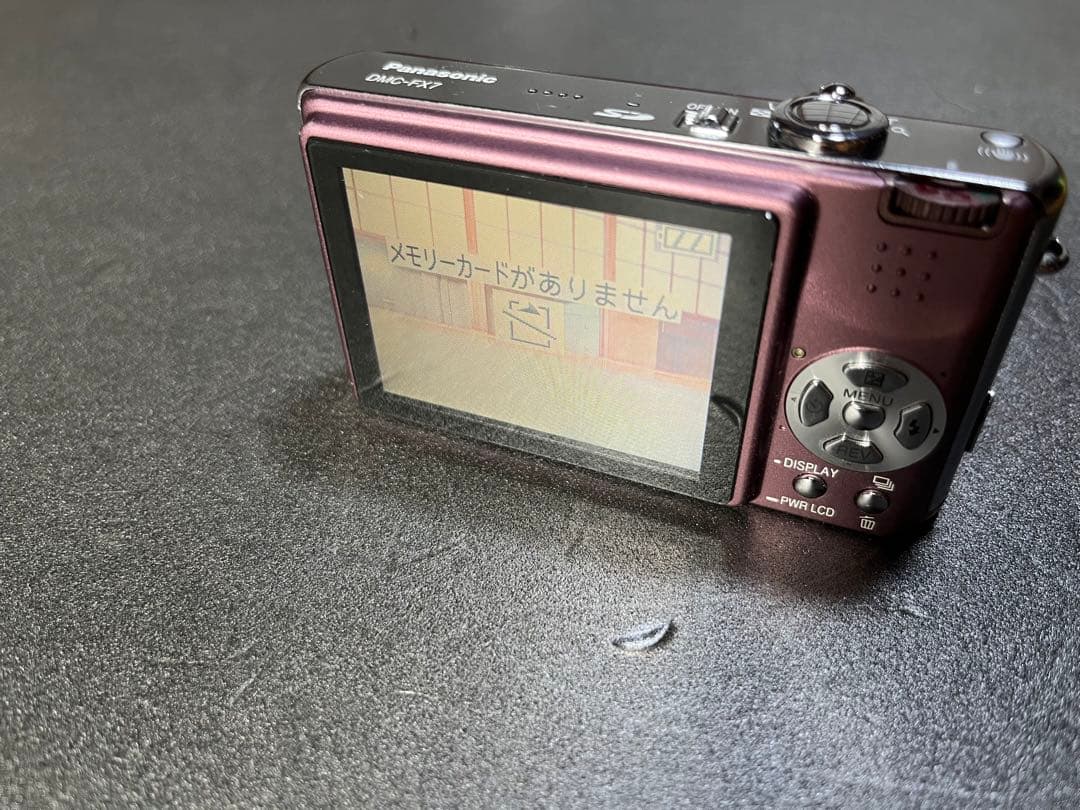 美品‼︎Panasonic LUMIX DMC-FX7 パープルコンパクトデジカメ