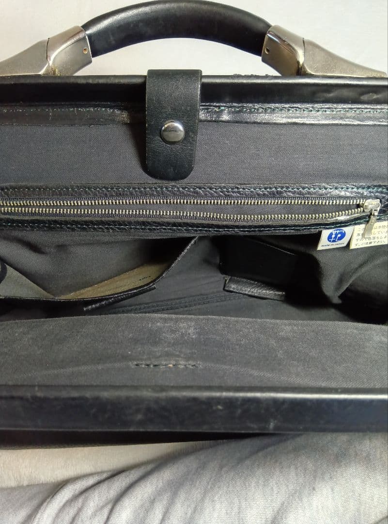 【希少】POTER ダレスバッグ　ヴィンテージ　シボレザー　ブラック