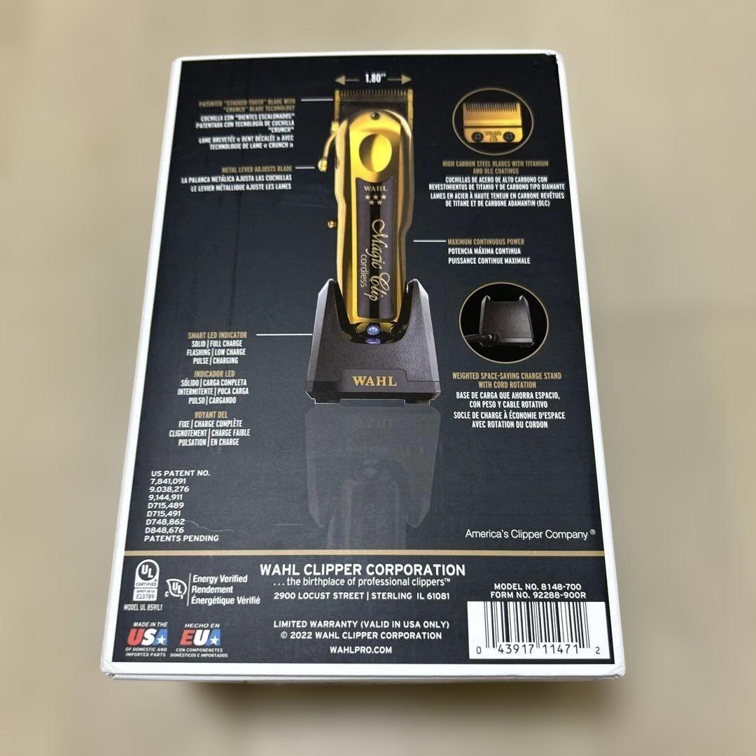 WahlProfessional5スターシリーズコードレスマジックメタルクリッパ