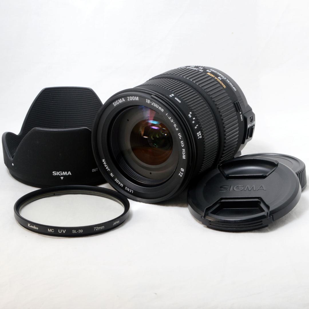 ⭐️美品⭐️SIGMA シグマ 18-200mm DC OS HSM ニコン用