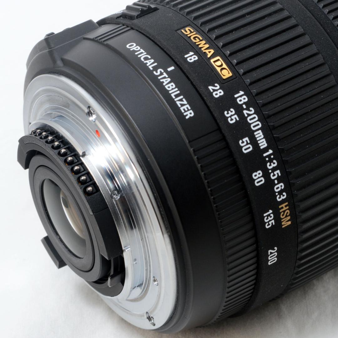 ⭐️美品⭐️SIGMA シグマ 18-200mm DC OS HSM ニコン用