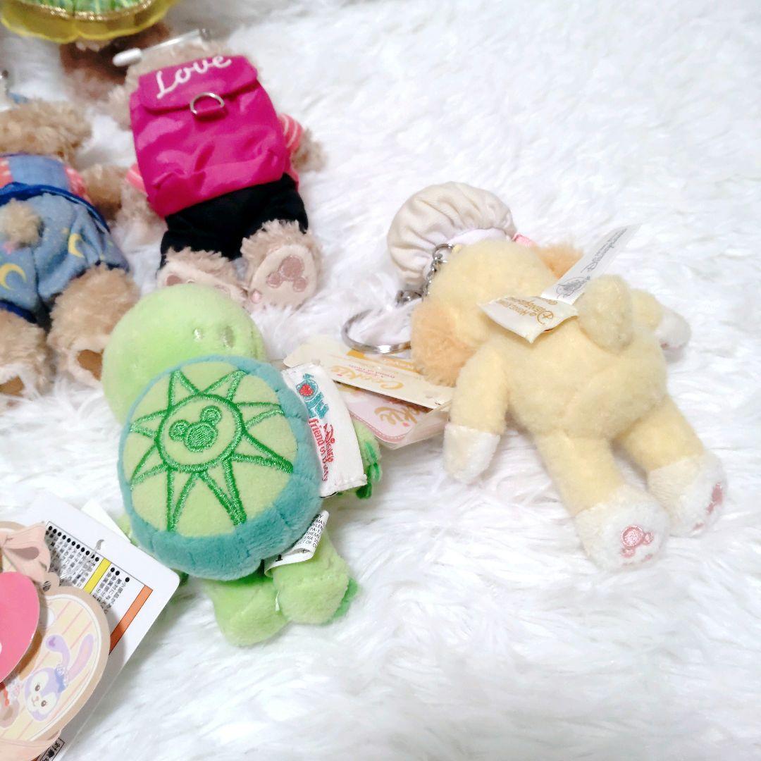 ディズニーリゾート 香港ディズニー ダッフィーフレンズ ぬいぐるみバッジ ぬいバ