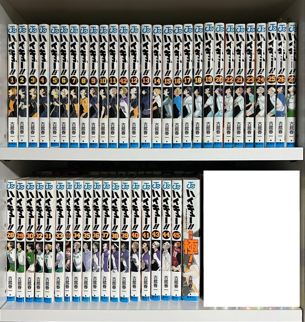 ハイキュー!! 全巻セット (1-45巻) + 33.5巻+排球 極！